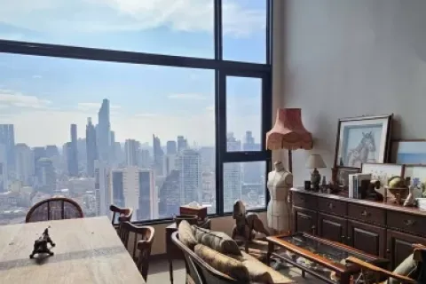 Dúplex de 2 dormitorios en Bang Rak, Bangkok, Tailandia № 218946