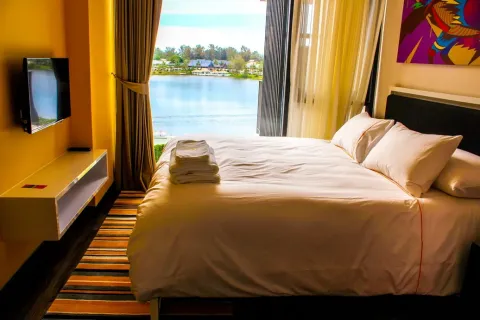 Кондоминиум с 2 спальнями в Банг Тао, Таиланд № 46484 - фото 13