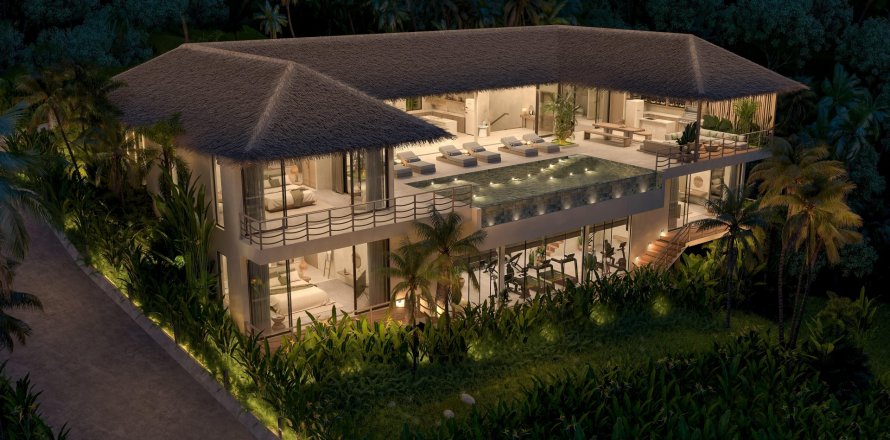 Villa à Ko Samui, Thaïlande 5 chambres № 142018