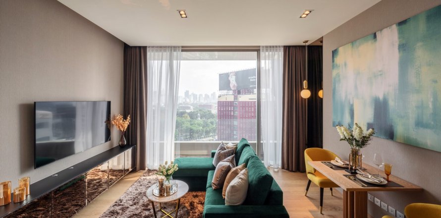 Кондоминиум с 1 спальней в Бангкоке, Таиланд № 143629