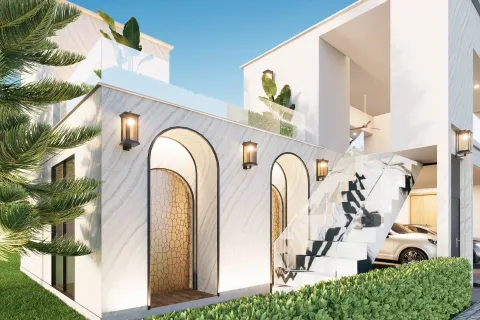 Дуплекс в Паттайе, Таиланд с 4 спальнями  № 173625 - фото 2