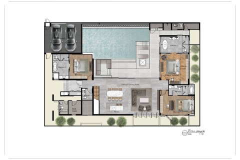 Villa in Bang Tao, Thailand 3 bedrooms № 165249 - photo 14