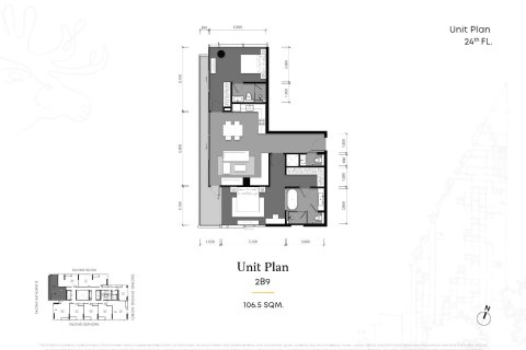 Condo à Bangkok, Thaïlande, 2 chambres  № 165936 - photo 12