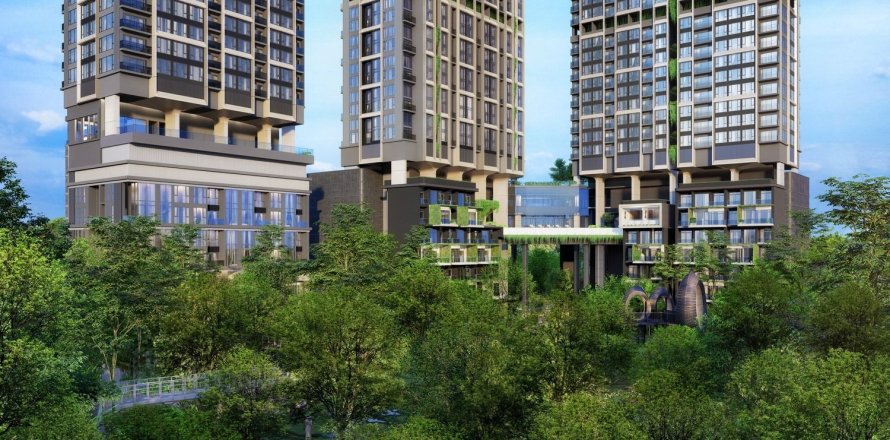 Condo in Bang Kaeo, Thailand, 3 bedrooms № 155074