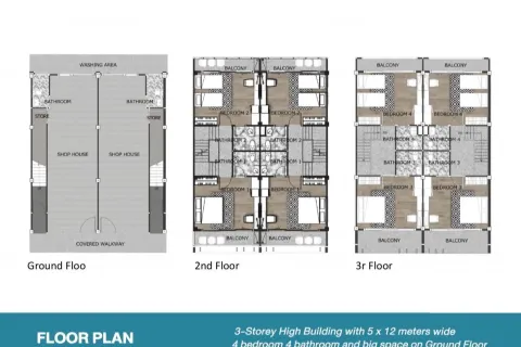 Шопхаус в Пхукете, Таиланд № 155071 - фото 5