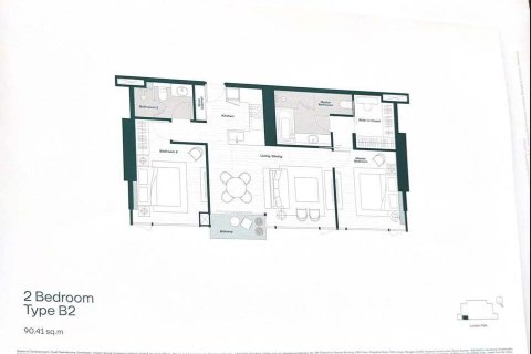 Condo in Bang Rak, Bangkok, Thailand, 2 bedrooms  № 169055 - photo 4