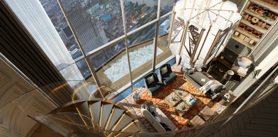 Penthouse in Bangkok, Thailand 4 bedrooms № 180761