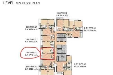 Студия в кондо в Клонг Тоэй, Бангкок, Таиланд № 161788 - фото 16