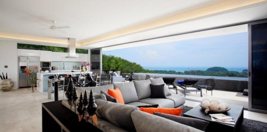 Кондоминиум с 3 спальнями в Пхукете, Таиланд № 161791