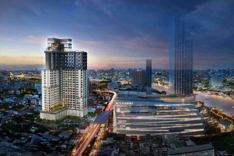 Condo à Thonburi, Bangkok, Thaïlande, 1 chambre  № 183797 - photo 3