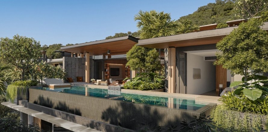 Villa à Phuket, Thaïlande 4 chambres № 153473