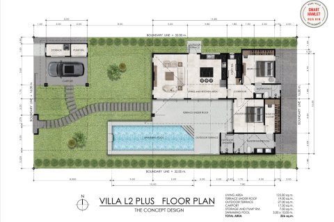 Villa in Hua Hin, Thailand 2 bedrooms № 169825 - photo 13