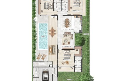 Villa in Hua Hin, Thailand 3 bedrooms № 169828 - photo 24