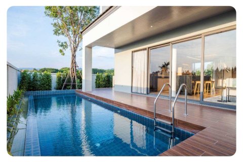 Villa in Hua Hin, Thailand 3 Schlafzimmer № 165101 - Foto 16