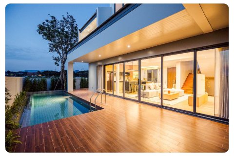Villa in Hua Hin, Thailand 3 Schlafzimmer № 165101 - Foto 18