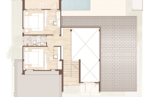 Вилла в Хуа Хине, Таиланд с 3 спальнями  № 165102 - фото 9