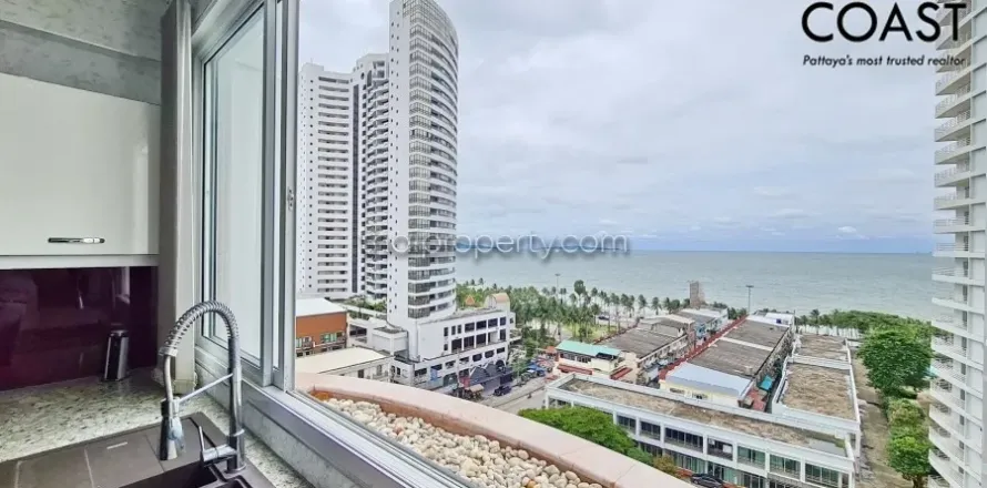 Estudio en el condominio en Jomtien Beach, Pattaya, Tailandia № 212573