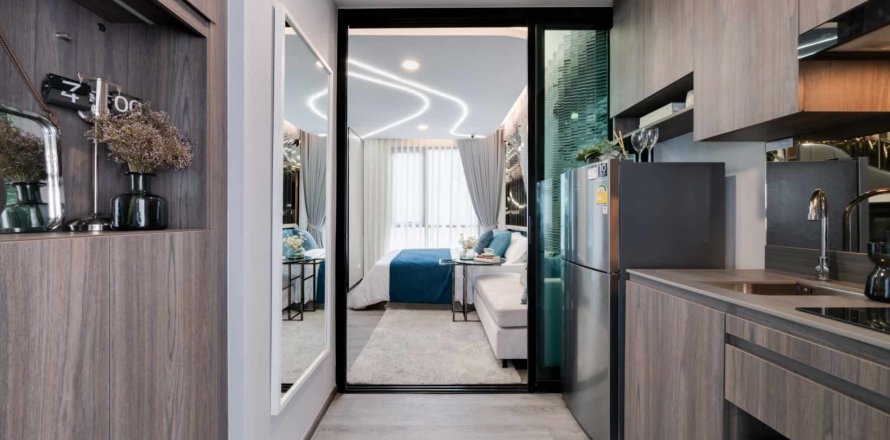 Condo à Bangkok, Thaïlande, 1 chambre  № 166752