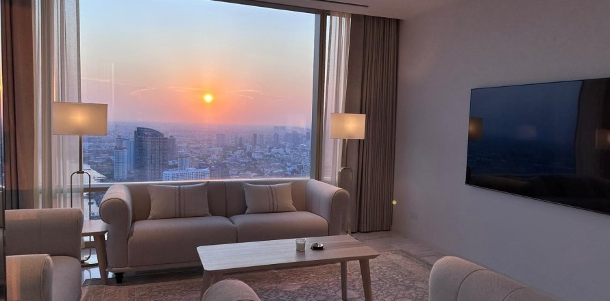 Condo à Sathon, Bangkok, Thaïlande, 2 chambres  № 147842