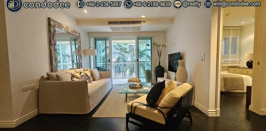 คอนโดมิเนียมในวัฒนา, กรุงเทพฯ, ประเทศไทย, 2 ห้องนอน № 201189