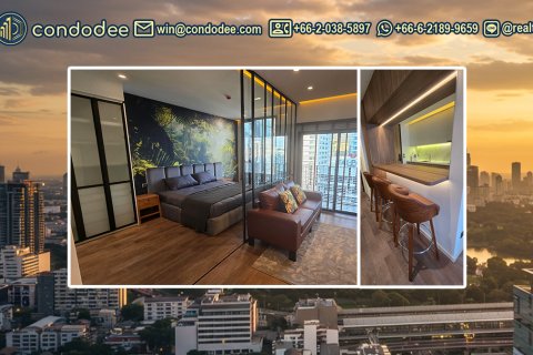 คอนโดมิเนียมในวัฒนา, กรุงเทพฯ, ประเทศไทย, 1 ห้องนอน № 201187