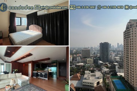 คอนโดมิเนียมในสาทร, กรุงเทพฯ, ประเทศไทย, 1 ห้องนอน № 201184