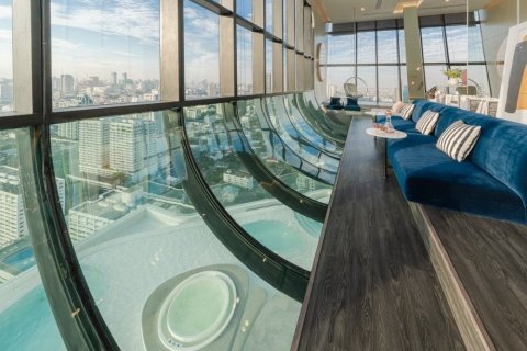 Studio dans le Condo à Watthana, Bangkok, Thaïlande  № 138323 - photo 15