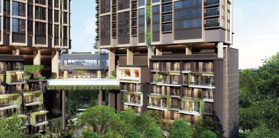 Duplex à Bangkok, Thaïlande 2 chambres № 165905