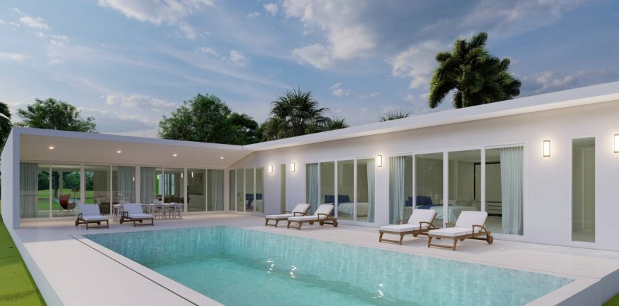 Villa à Hua Hin, Thaïlande 4 chambres № 168459