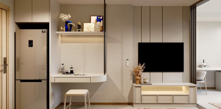 Wohnung in Pattaya, Thailand 2 Zimmer № 209504