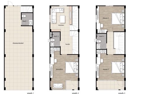 Townhouse in Hua Hin, Thailand 3 bedrooms № 155012 - photo 25