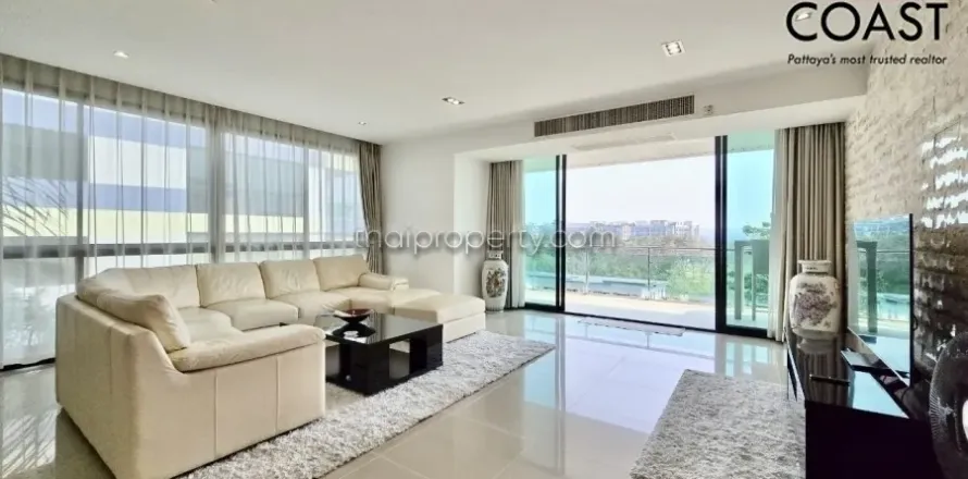 Condominio de 2 dormitorios en Jomtien Beach, Pattaya, Tailandia № 213588