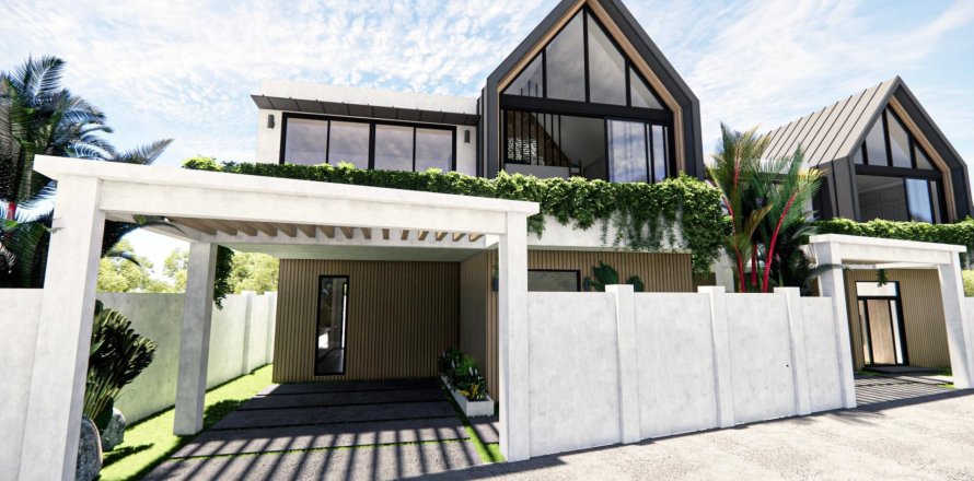 Таунхаус в Самуи, Таиланд с 4 спальнями  № 169487