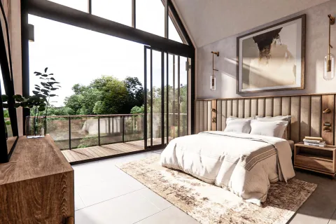 Таунхаус в Самуи, Таиланд с 4 спальнями  № 169487 - фото 9