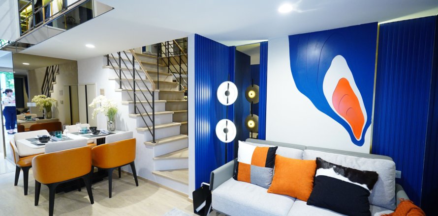 Duplex à Bang Rak, Bangkok, Thaïlande 2 chambres № 171294