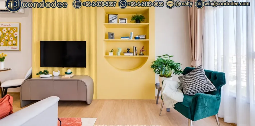Condo in Bangkok, Thailand, 1 bedroom  № 233986