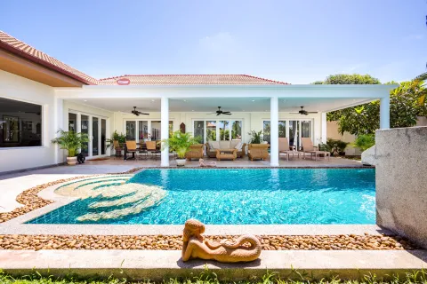 Вилла в Хуа Хине, Таиланд с 4 спальнями  № 148946 - фото 7