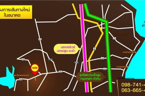 Land in Phetchaburi, Thailand 49600 sq.m. № 148943 - photo 2