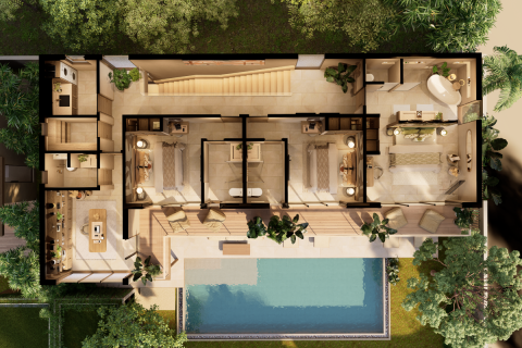 Maison à Ko Samui, Thaïlande 4 chambres № 162418 - photo 20