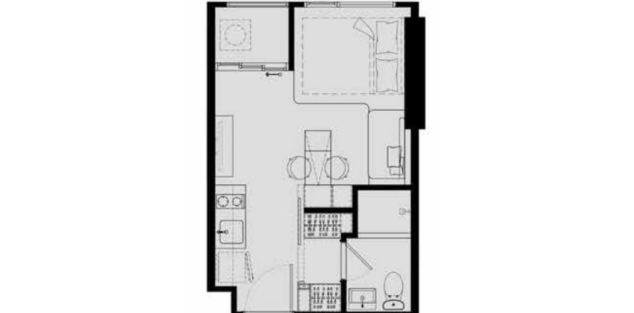 Hors-plan Cobe Kaset Sripatum à Bangkok, Thaïlande № 168221 - photo 1
