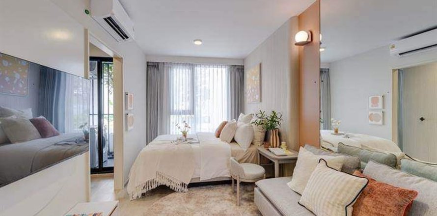 Appartement à Cobe Ladprao Suthisan, Bangkok, Thaïlande 2 chambres № 168220