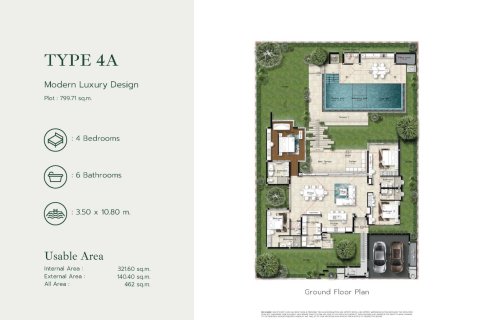 Villa in Bang Tao, Thailand 4 bedrooms № 166443 - photo 9