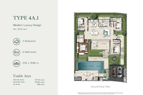 Villa in Bang Tao, Thailand 4 bedrooms № 166444 - photo 8