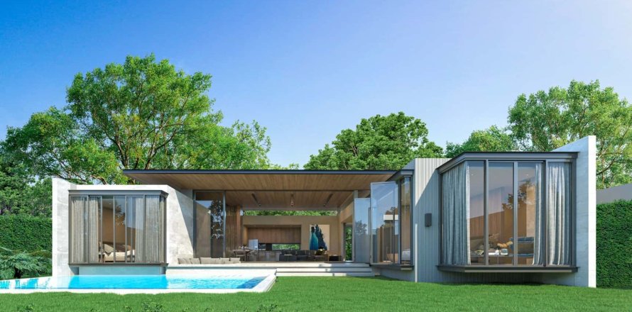 Villa in Bang Tao, Thailand 4 bedrooms № 166444