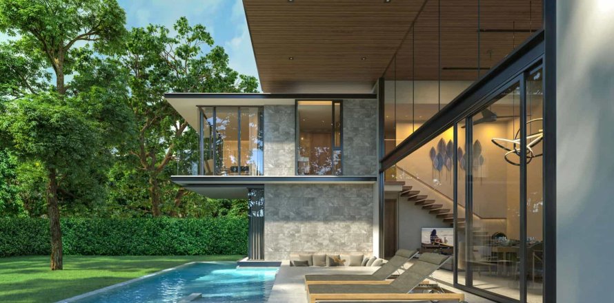 Вилла в Банг Тао, Таиланд с 4 спальнями  № 166442