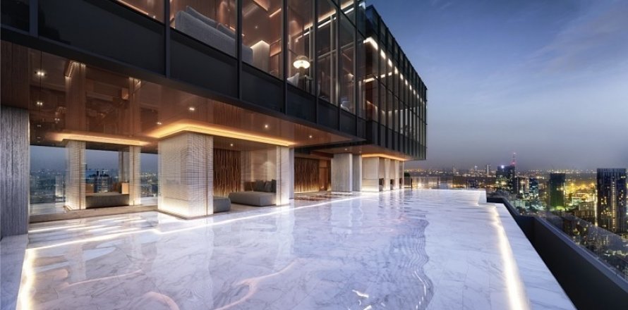 Condo à Bangkok, Thaïlande, 2 chambres  № 144137