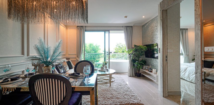 Condo in Bang Lamung, Thailand, 1 bedroom  № 209174