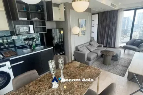 Condominio de 2 dormitorios en Bang Rak, Bangkok, Tailandia № 219429