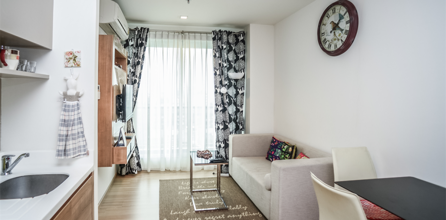 Condo à Bangkok, Thaïlande, 1 chambre № 185653