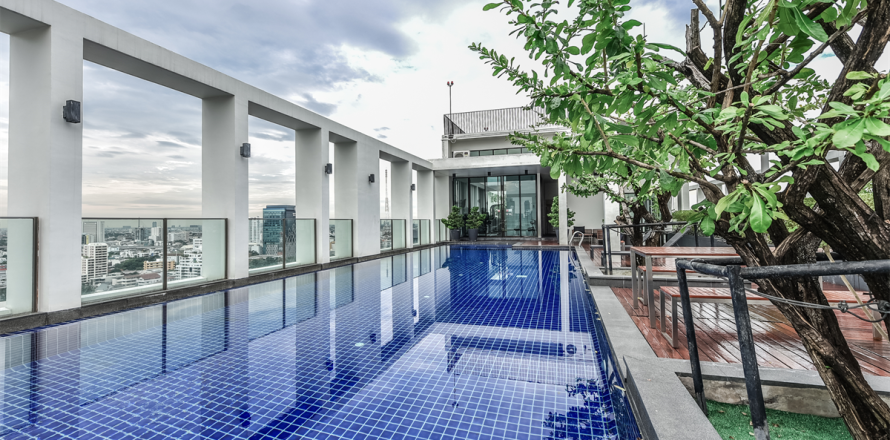 Condo à Bangkok, Thaïlande, 1 chambre  № 185652